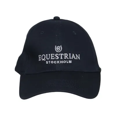 Baseballkasket (Blå) fra Equestrian Stockholm Bomuld