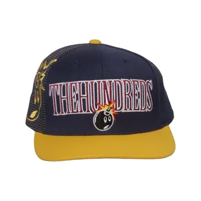 Baseballkeps (Blå, Gul, Flerfärgad) från The Hundreds Akryl, Ull