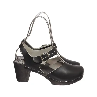 Träskor (Svart) från Swedish Clogs Skinn