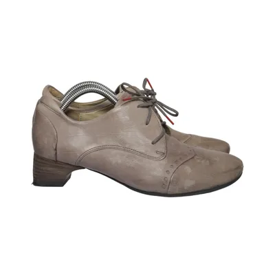 Richelieus (Gris) de Think! Cuir
