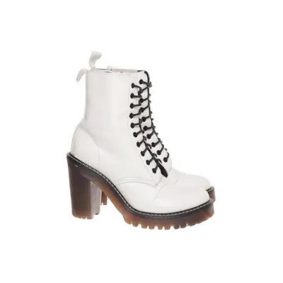 Heeled boots (White) from Super Mode