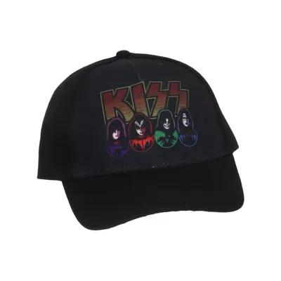 Baseball-Mütze (Schwarz, Mehrfarbig) von Kiss