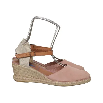 Chaussure compensées (Rose, Beige, Marron) de Verbenas Cuir