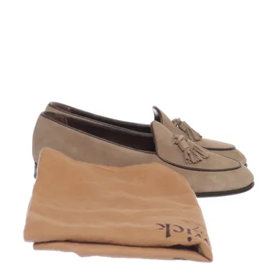 Loafers (Beige) from Berwick Suede