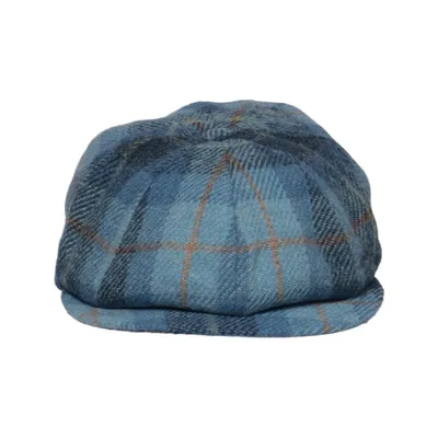 Flat cap (Blue, Multicolored) from Harris Tweed Acetate, Viscose, Wool