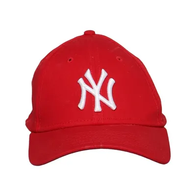 Baseballkasket (Rød) fra New Era Bomuld, Elastan