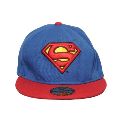 Keps (Blå, Röd) från Superman Bomull, Polyester
