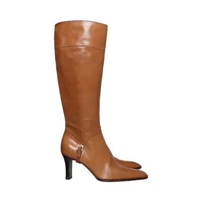 Bottes (Marron) de Sergio Rossi Cuir