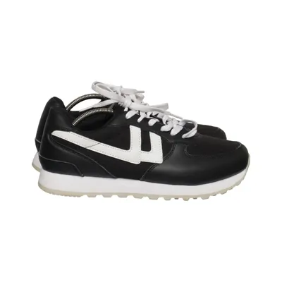 Sneakers (Sort, Hvid) fra Lejon Læder