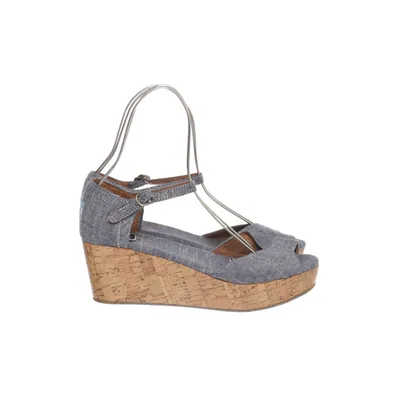 Chaussure compensées (Bleu) de Toms