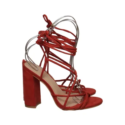 Sandales à talons hauts (Rouge) de Glamorous