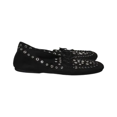 Bottines en daim (Noir) de H&M