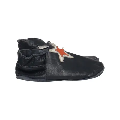 Chaussons pour bébé (Bleu, Orange, Blanc) de Bobux Cuir