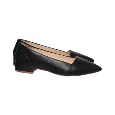 Ballet flats (Black) from Lazzarini Leather