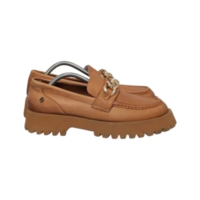 Loafers (Brown) from Carmela Leather