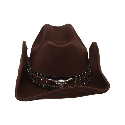 Cowboyhatt (Brun) Polyester