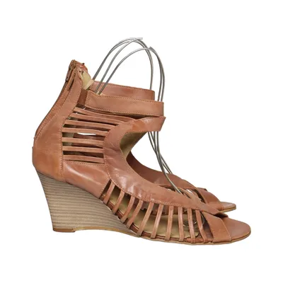 Chaussure compensées (Marron) de Görtz Cuir