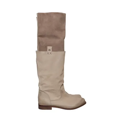 Boots (Beige) from Femina Leather