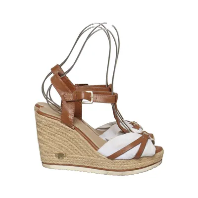 Wedges (Brown, White) from Tom Tailor Leather