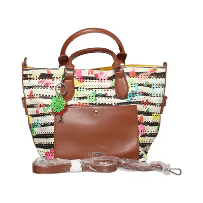 Shoulder-bag (Brown, Multicolored) from Desigual Polyurethane