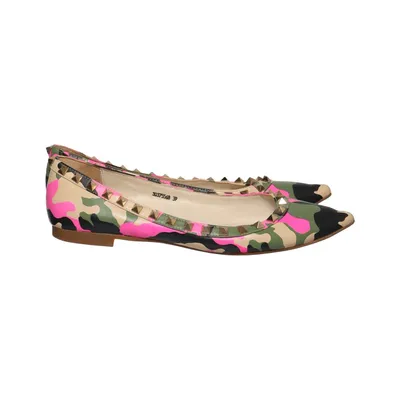 Ballerines (Rose, Multicolore) de Isabel Licardi Cuir