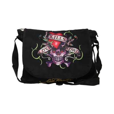 Sac à bandoulière (Noir, Multicolore) de Ed Hardy