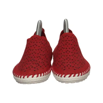 Slip-ons (Röd, Vit) från Sköna Marie