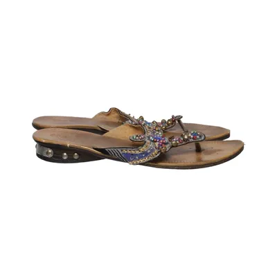 Teenslippers (Bruin, Blauw, Meerkleurig) van Marco