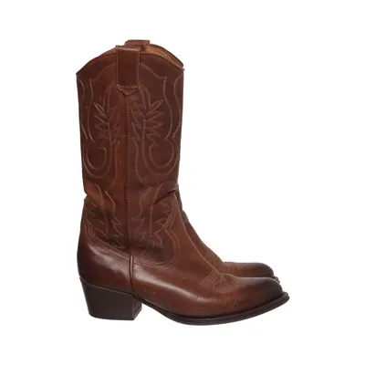 Cowboy boots (Brown) from Sacha Leather