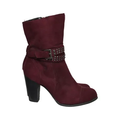 Laarzen met hak (Rood) van Donna Girl