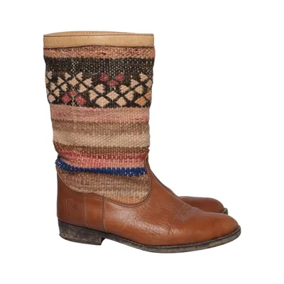 Stövlar (Brun, Flerfärgad) från Kiboots Skinn