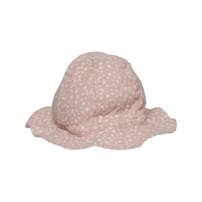 Solhatt (Rosa, Vit) från H&M Bomull
