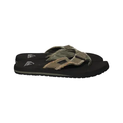 Teenslippers (Zwart, Groen) van Quiksilver