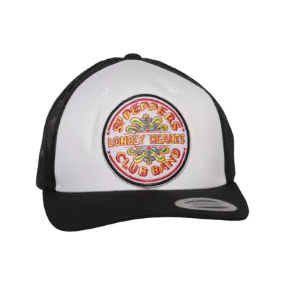 Casquette de camionneur (Noir, Blanc) de The Classics by Yupoong Coton, Polyester