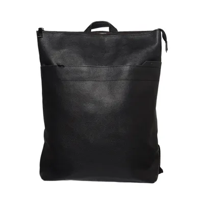 Sac à dos (Noir) de Zign Coton, Cuir