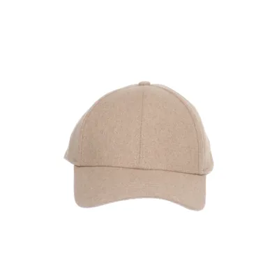 Honkbalpet (Beige) van Premium Quality Gina Tricot Polyester, Wol