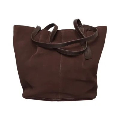 Handväska (Brun) från Zign Bomull, Skinn