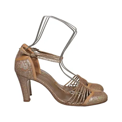 High Heels (Gold) von Bruuns Bazaar Leder