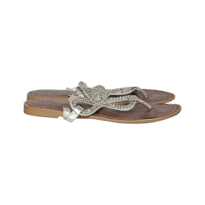 Flip-flops (Silver, Brown) from South