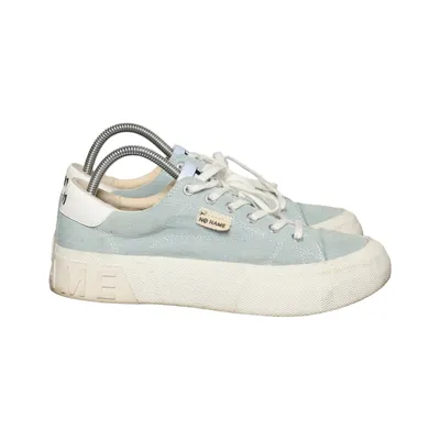 Chaussures en toile (Bleu, Blanc) de No Name