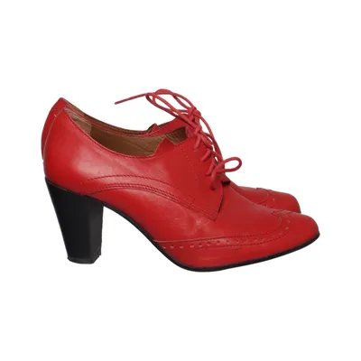Bottes à talons (Rouge) de Gardenia Cuir