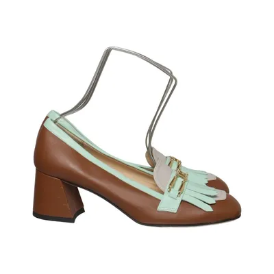 Loafers (Bruin, Groen, Grijs) van Brunate Leer