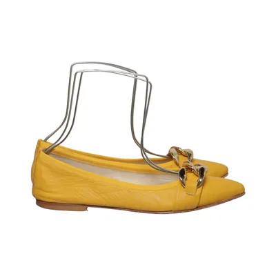 Ballet flats (Yellow) from Hego's Leather