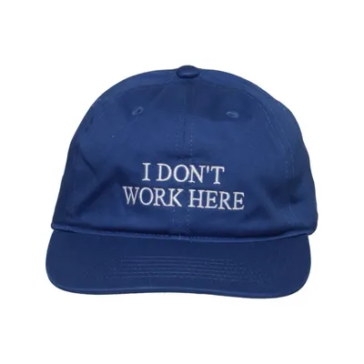 Baseball cap (I Don't Work Here) from Idea Organic cotton