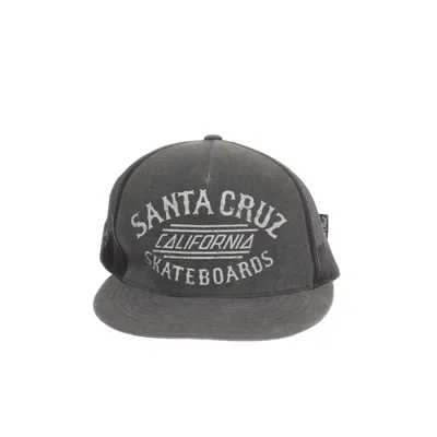 Truckerkeps (Grå, Svart) från Santa Cruz Bomull, Polyester