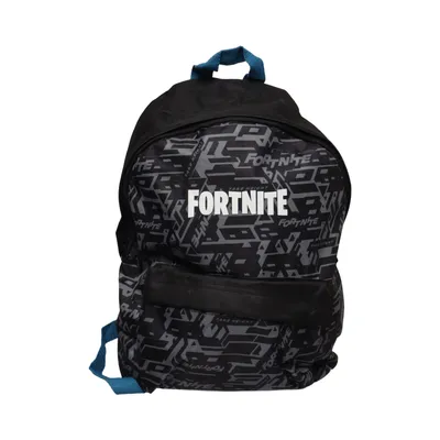 Rygsæk (Sort, Grå, Blå) fra Fortnite Polyester