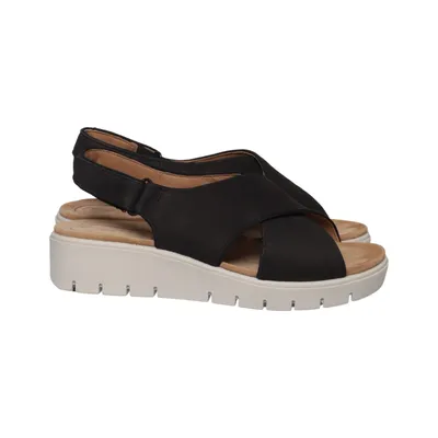 Sandals (Black) from Unstructured by Clarks Leather