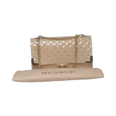 Axelremsväska (Beige) från Menbur