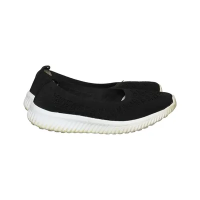 Chaussures d'été en toile (Noir, Blanc) de Soft Comfort by Wildflower