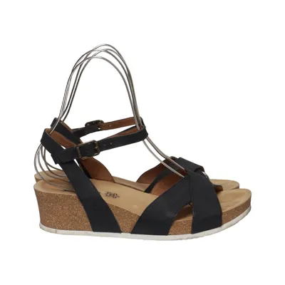 Chaussure compensées (Noir) de Paul Green Cuir
